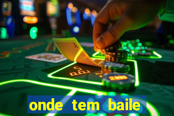 onde tem baile hoje em joinville